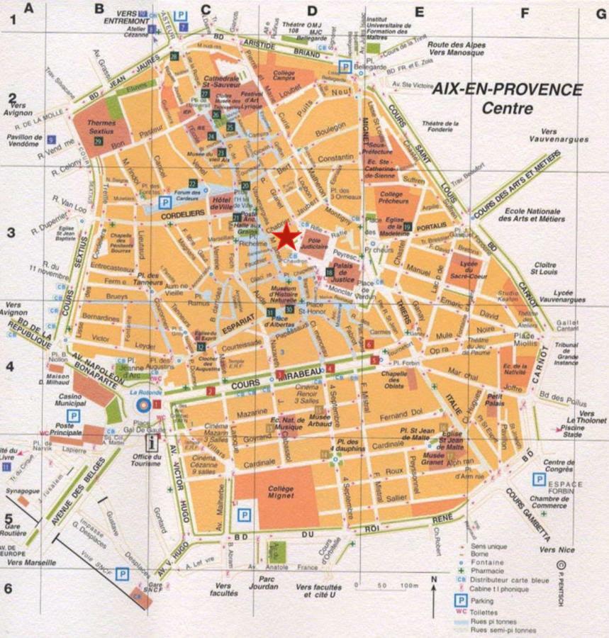 エクス＝アン＝プロヴァンスBeau 3 Pieces 83 M2 Au Coeur Du Centre Historique D'Aix En Provenceアパートメント エクステリア 写真